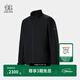 KOLON SPORT/可隆防水軟殼夾克 男子GTX 2L商務(wù)防風(fēng)透濕耐磨立領(lǐng)外套 LHWJ5MT815-BK 黑色 2XL 185/104A