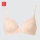 優(yōu)衣庫女裝無(wú)鋼圈文胸/3D 482659 31 米色 75A 適用A75 B75 A80 B80
