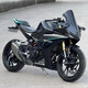 二手新款珠峰凱越321RR刀鋒版女神可上牌雙缸水冷仿賽摩托車(chē)跑車(chē) 21年黑色