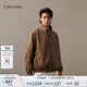 Calvin KleinJeans【防水】春秋男士ck戶外休閑運動輕薄夾克外套J326960 PBX-深灰褐 XL