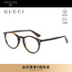 古馳（GUCCI）開云眼鏡光學(xué)眼鏡時(shí)尚復(fù)古圓框板材全框近視鏡框鏡架GG0121O-002
