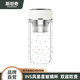 STANCHION星星雙層耐熱防爆耐高溫水杯玻璃杯女生ins高顏值大容量泡茶杯子 【單杯款400ML】白豎紋蓋