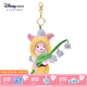 迪士尼（Disney）百畝森林蜜語(yǔ)花伴系列小熊維尼噗噗奇奇蒂蒂毛絨玩偶掛件七夕禮物 小豬皮杰毛絨掛件