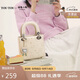 toutou2025包包女線(xiàn)條小狗戴妃包斜挎包手提包生日禮物送女友