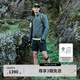 KOLON SPORT/可隆針織夾克 男子戶外運(yùn)動(dòng)立領(lǐng)X-COT接觸涼感UPF50+防曬外套 LHJK5MN085-DG 深灰色 3XL 190/108B