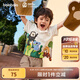 巴拉巴拉【紅山森林動(dòng)物園IP商場(chǎng)同款】?jī)和疶恤男童裝2025夏新款 本白10101 110