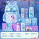 迪士尼（disney）書(shū)包小學(xué)生4-6年級艾莎公主背包文具學(xué)習套裝水杯伴手禮生日禮物