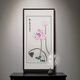 新中式荷花玄關(guān)裝飾畫(huà)蘇繡成品掛畫(huà)入戶(hù)墻正對門(mén)刺繡湘繡實(shí)木禪意 《禪意荷花圖》精品蘇繡畫(huà) 80x160cm 高端實(shí)木立體框