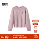 森馬（Semir）史努比系列毛衣女冬彩點(diǎn)含羊毛插肩袖繡花圓領(lǐng)套頭衫101724107025