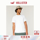 HOLLISTER經(jīng)典小海鷗圖案25夏情侶棉質(zhì)基礎T恤男裝女裝324-5149 白色 M (180/100A)