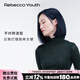 瑞貝卡（Rebecca）假發(fā)女中長(cháng)真發(fā)bobo頭齊肩偏分時(shí)尚網(wǎng)紅頭套 棕黑色 短發(fā) 手織發(fā)縫工藝