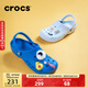 CROCS卡駱馳洞洞鞋貝雅男鞋女鞋輕便耐磨一腳蹬拖鞋休閑鞋|10126 青花瓷藍-4JL 41 /42(260mm)