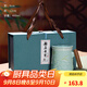 龍泉青瓷帶蓋過(guò)濾茶水分離辦公馬克杯茶杯陶瓷高檔大容量喝水杯子禮盒裝 一鹿相伴（帶過(guò)濾內膽）