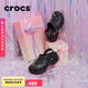 crocs卡駱馳厚底云朵洞洞鞋七夕禮物|206750 黑色-001 37/38(240mm)