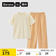 蕉內(nèi)棉棉305H女士睡衣睡褲春夏季純棉100%棉短袖情侶家居服夏天可外穿