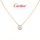 卡地亞（Cartier ）超小號18K黃金色珍珠貝母鉆石項鏈 節日生日禮物B3047100