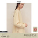 旅途原品ltyp 重磅100%亞麻文藝襯衫上衣/O型褲 極簡(jiǎn)休閑時(shí)尚套裝女秋裝 襯衫-谷物黃 L
