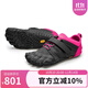 Vibram五指鞋女赤足鞋深蹲硬拉跳繩室內(nèi)健身鞋綜合運(yùn)動(dòng)訓(xùn)練跑步鞋五趾鞋 黑色/粉紅色（建議拍大一碼） 39