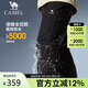 駱駝（CAMEL）沖鋒褲抓絨內(nèi)膽三合一秋冬保暖登山滑雪褲0045L幻影黑男L