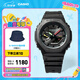 卡西歐（CASIO）G-SHOCK「霓虹未來」 運(yùn)動(dòng)雙顯手表防水防震男士手表【禮物】 GA-B2100MF-1APR