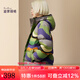 迪菲麗格高端時(shí)尚撞色羽絨服女2024年新款冬季加厚面包服外套 圖片色 XL