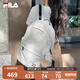 FILA 斐樂(lè )官方情侶款背包2025秋新款輕量化雙肩包電腦包休閑書(shū)包 晨暮灰卡其-LK XS