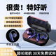 硅音B1 雙11無(wú)線(xiàn)藍牙耳機雙耳版超長(cháng)待機續航運動(dòng)跑步開(kāi)車(chē)聽(tīng)歌掛耳式主動(dòng)降噪適用華為oppo蘋(píng)果vivo