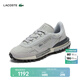 LACOSTE【王一博同款】法國鱷魚(yú)男鞋25春夏新款男式皮革運動(dòng)鞋|49SMA0002 08C/淺灰色/灰色 40 6.5
