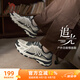 駱駝（CAMEL）追光復古慢跑步男鞋山系戶外運動鞋 K13C09L7034 蛾子灰 42