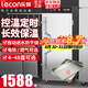 樂創(chuàng)（lecon）蒸飯柜商用蒸箱220v蒸飯車電氣兩用雙門三門大型蒸飯菜柜三相蒸飯柜380V食堂飯店單位蒸柜燃氣蒸柜 大12盤（約180人用） 智能上定時用電（推薦款）