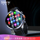 施瑞特5G智能電話(huà)手表可插卡任意下載APP微信視頻抖音測血壓多功能錄音錄像定位導航成人初高中生學(xué)生 耀夜黑