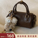南風(fēng)Chio2nd羅馬深秋枕頭包包女款2025秋季精致斜挎小包手提單肩包 咖色【拍下送小狗掛件】