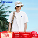 斐樂(lè )（FILA）FUSION潮牌情侶多彩短袖T恤2025新款男女短T時(shí)尚大logo短袖 標準白-WT M 170/92A 【寬松版型】