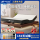 登萊仕 懸浮床智能控制電動(dòng)床墊升降零重力多功能按摩雙人實(shí)木床無(wú)床頭 白蠟木床+不分區+彈簧床墊+語(yǔ)音+按摩+止鼾+哄睡+喚醒 1800mm*2000mm