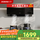 老板（Robam）星辰系列側吸式抽吸排油煙機23風(fēng)量家用大吸力以舊換新家電國家補貼20%一級能效20A0可配燃氣灶