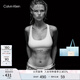 Calvin Klein內衣【七夕禮盒明星同款摩登引力帶】女ck輕運動背心文胸F3785AD 100-月光白 M 推薦70B-85A