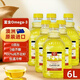 彭得爾頓澳洲原裝進(jìn)口食用油非轉基因菜籽油炒菜油低芥酸芥花籽油壓榨糧油 1升*6瓶【0添加-富含Omega-3】