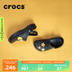 crocs卡駱馳洞洞鞋貝雅男鞋女鞋輕便耐磨一腳蹬拖鞋休閑鞋|10126 黑色-001 41 /42(260mm)