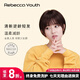 瑞貝卡（Rebecca）假發(fā)女空氣劉海短直發(fā)全真人發(fā)蓬松自然甜美女生時(shí)尚頭套 棕黑色 短發(fā) 手織發(fā)縫工藝