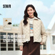 森馬（Semir）【棉服福袋】棉服男女復(fù)古防風(fēng)保暖外套秋冬寬松輕薄夾克 A款-煙灰卡50522 L