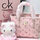 chongsukei小&ck哈嘍Kitty貓菜籃子系列托特包2025季新款手提包斜挎單肩包 主圖包包【帶掛件】