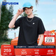 FILA FUSION斐樂潮牌情侶短袖T恤2025年夏季寬松透氣t恤男女同款上衣