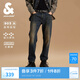 杰克·瓊斯（JACK&JONES）男裝秋季潮酷長(cháng)褲子百搭舒適貓須高彈903直筒牛仔褲男抑菌面料 151中牛仔藍 第一批 30 170 W30/L30