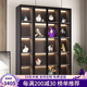 學(xué)生時代（SCHOOLDAYS） 手辦柜展示柜盲盒柜展柜產(chǎn)品展示柜高達(dá)模型收藏柜玩具展示架 E0級生態(tài)板 A款5層【160*200cm】 免費(fèi)上樓和安裝+全套燈