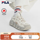 FILA 斐樂(lè )官方女鞋復古運動(dòng)鞋2025年加絨可頌鞋休閑鞋老爹鞋