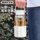 PAKCHOICE玻璃杯水杯食品級高硼硅茶水分離泡茶杯外出車(chē)載便攜高顏值茶杯子