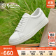 金利來(lái)（Goldlion）男鞋休閑鞋簡(jiǎn)潔大方緩震舒適板鞋G522430759BBB白色42