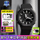 卡西歐（CASIO）男表G-SHOCK雙顯防震防水黑武士運動(dòng)石英指針腕表 GA-2100-1APR
