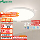 雷士（NVC）陽臺燈臥室吸頂燈書房現(xiàn)代簡約防蚊蟲led照明包安裝24瓦暖白光