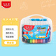 馬培德（Maped）兒童大頭水彩筆 幼兒學(xué)生可水洗繪畫(huà)水彩筆 初學(xué)美術(shù)彩繪涂鴉畫(huà)筆 846320CH粗桿【12色/塑盒裝】
